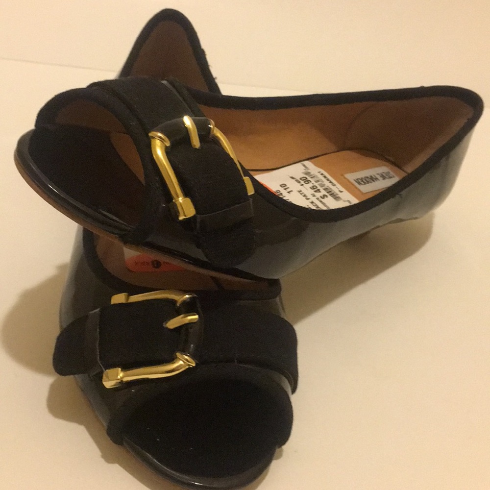 Steve Madden Peep Toe Flats